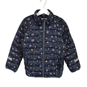 Unisex Polarn O. Pyret - Lightly padded jacket, size 128 - 134 - Blue (1)