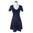 Unisex Massimo Dutti - Knit dress, size 38 - Blue