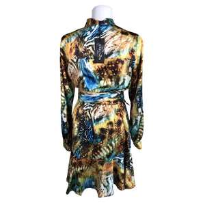 Unisex Marciano by Guess - Schiffon dress, size 38 - Brown (3)