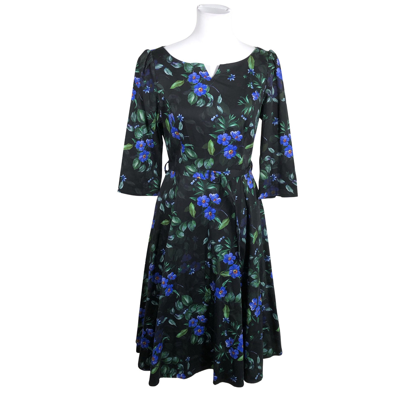 Unisex Hearts & Roses - Dress, size 38 - Black (1)