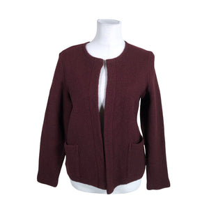 Unisex Aino - Cardigan, size 36 - Wine red (1)