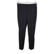 Unisex Massimo Dutti - Straight leg trousers, size 36 - Black ()