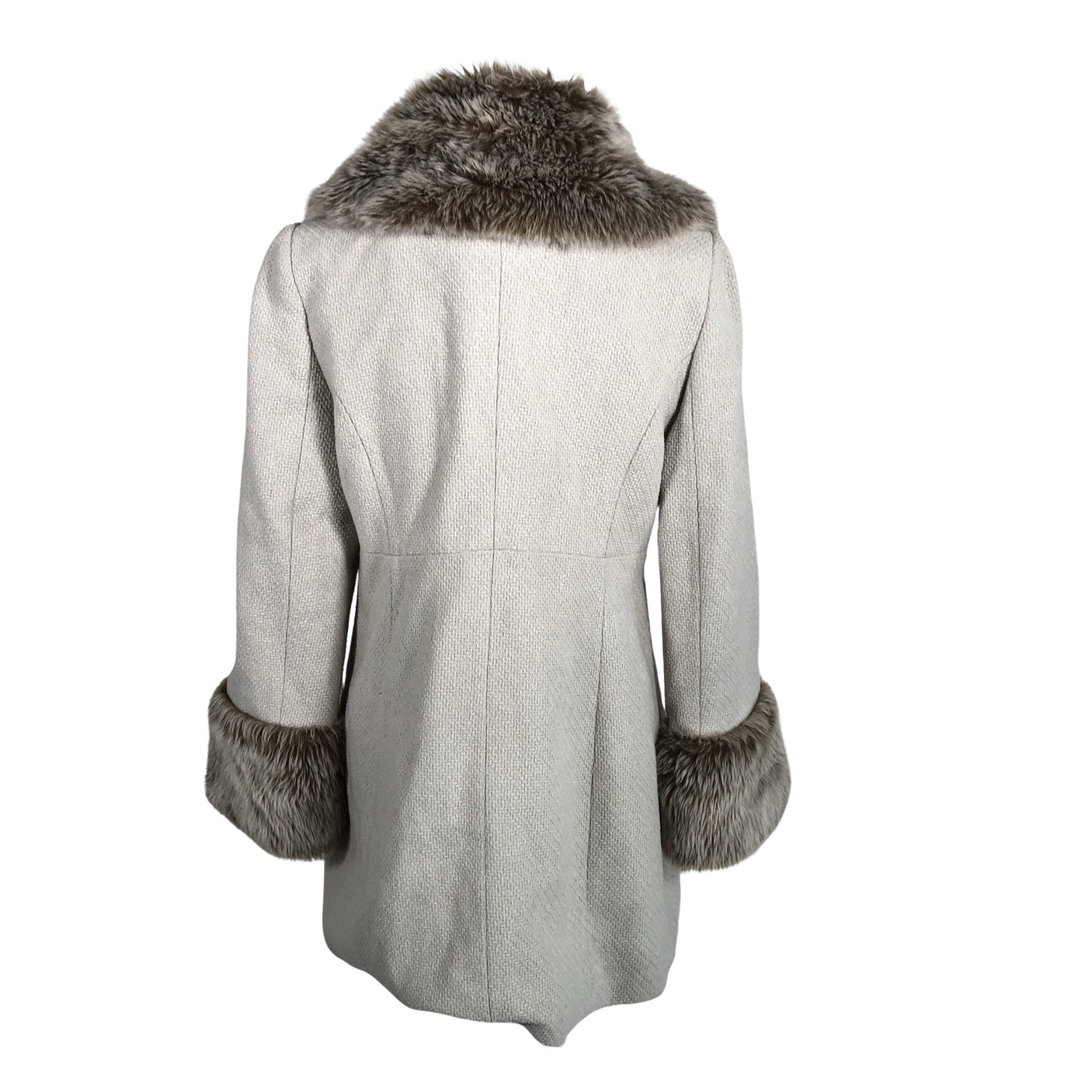 Unisex Miss Selfridge - Wool coat, size 42 - Beige (2)