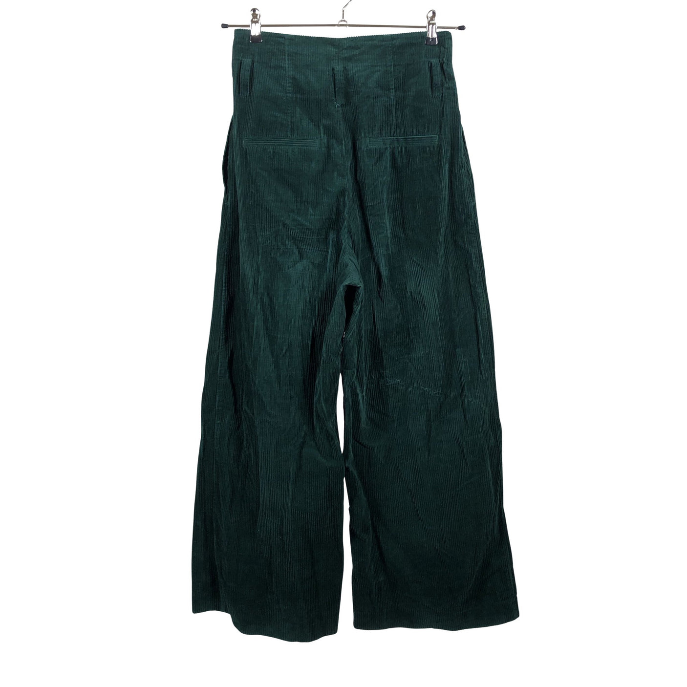 Unisex &Other Stories - Velvet pants, size 36 - Green (2)
