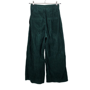 Unisex &Other Stories - Velvet pants, size 36 - Green (2)