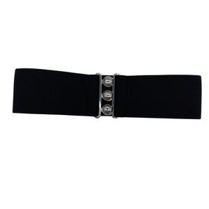 Unisex Hell Bunny - Fabric belt, size Ei kokoa - Black (1)
