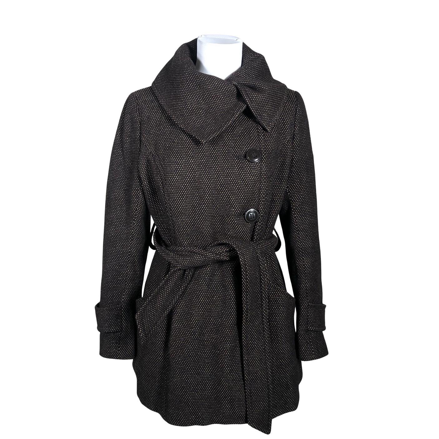 Unisex Your Face - Wool coat, size 38 - Brown (1)