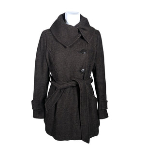 Unisex Your Face - Wool coat, size 38 - Brown (1)