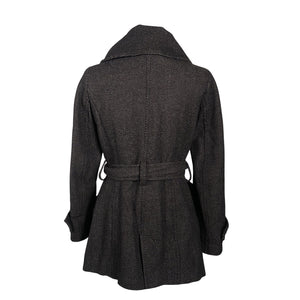Unisex Your Face - Wool coat, size 38 - Brown (2)