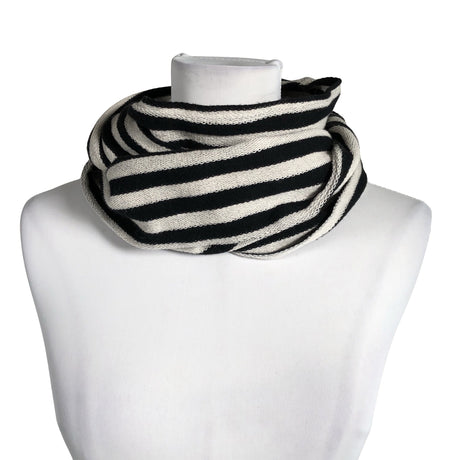 Unisex MUKA VA - Circle scarf, size Ei kokoa - Black ()