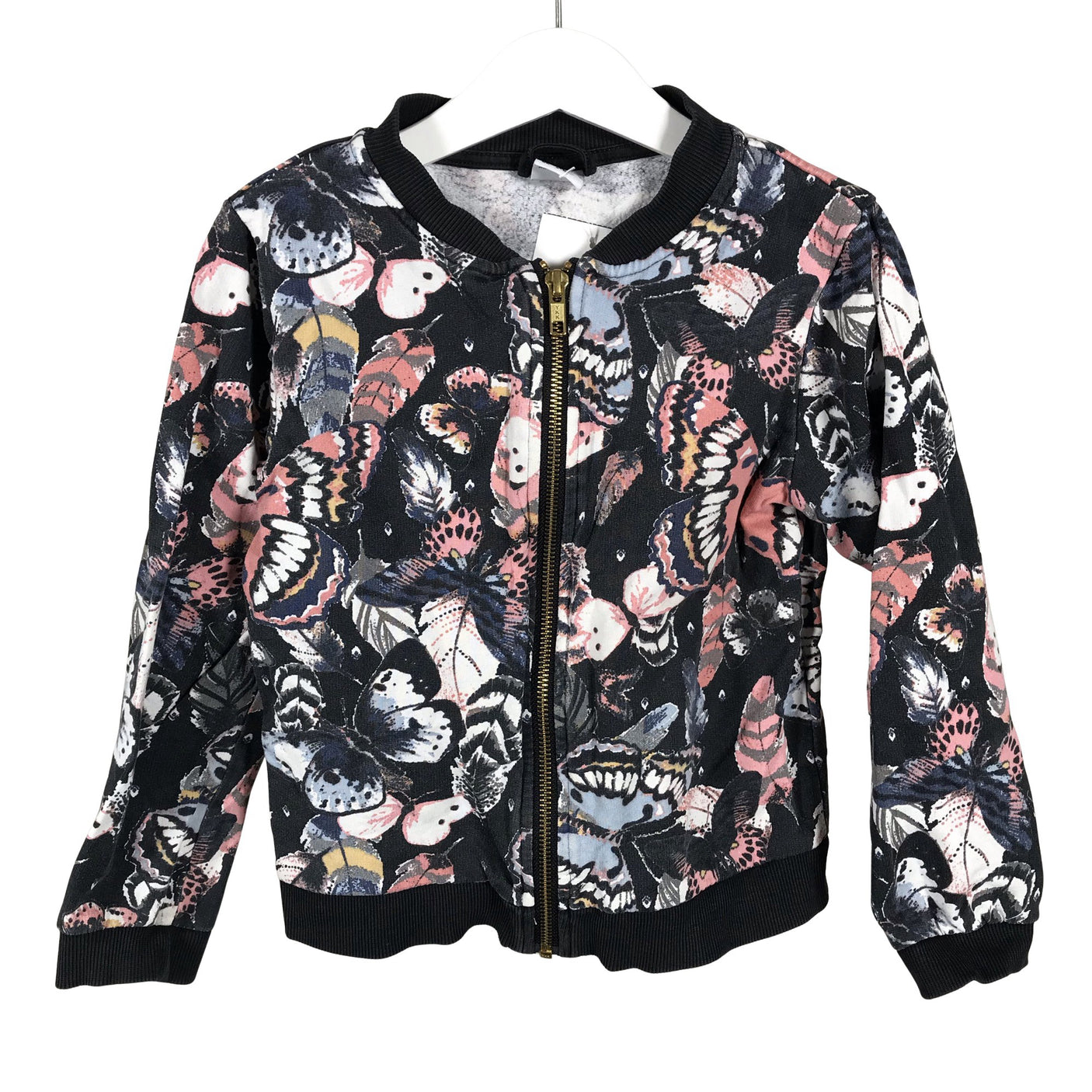 Unisex Lindex - Sweatshirt, size 116 - 122 - Black (1)