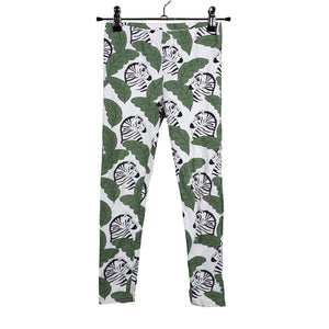 Unisex Mini Rodini - Leggings, size 116 - 122 - Green (1)