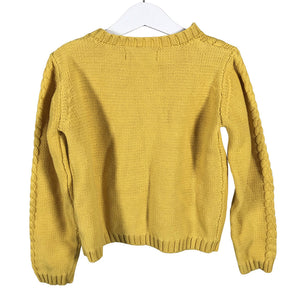 Unisex Holly & Whyte by Lindex - Cardigan, size 122 - 128 - Yellow (2)