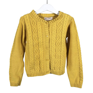 Unisex Holly & Whyte by Lindex - Cardigan, size 122 - 128 - Yellow (1)