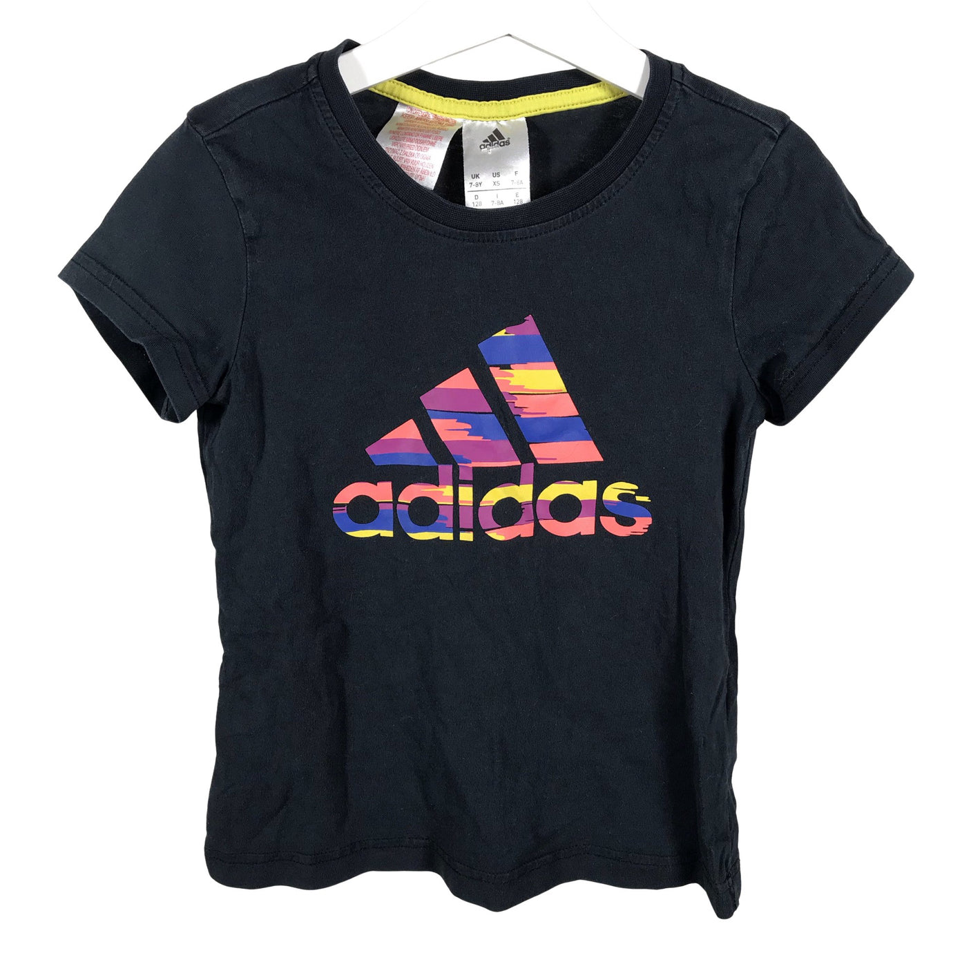 Unisex Adidas - T-shirt, size 122 - 128 - Black (1)