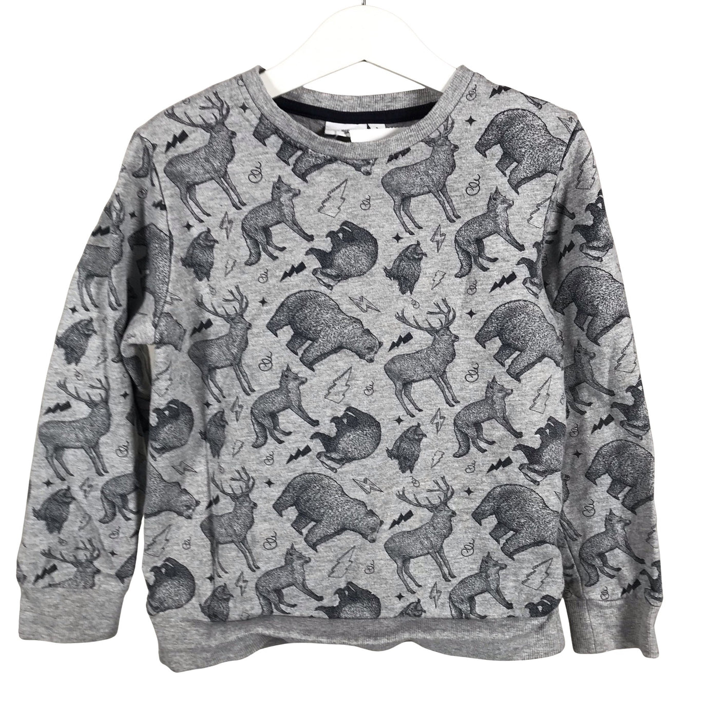 Unisex Mini Mize - Sweatshirt, size 122 - 128 - Gray (1)