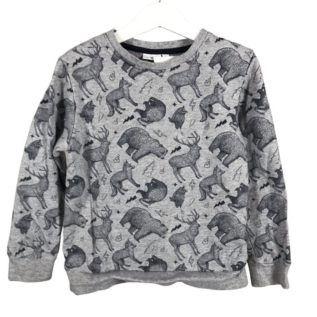 Unisex Mini Mize - Sweatshirt, size 122 - 128 - Gray ()