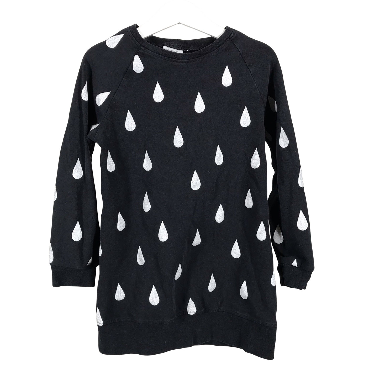 Unisex Metsola - Tricot tunic, size 110 - 116 - Black (1)