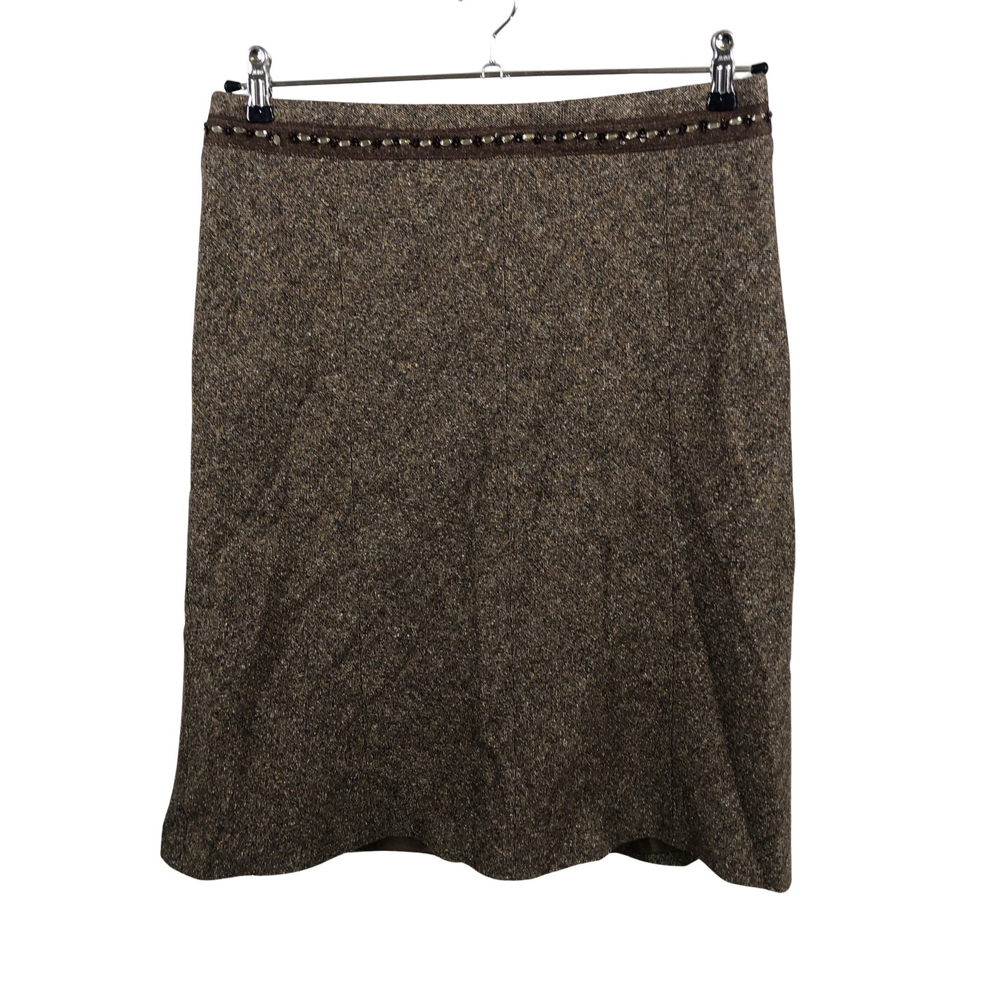 Unisex Basler - Fabric skirt, size 38 - Brown (1)