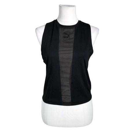 Unisex Puma - Tricot tank top, size 34 - Black ()