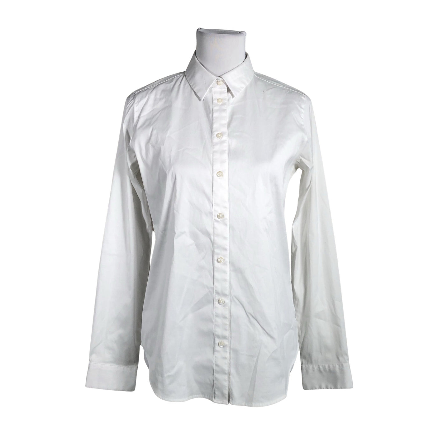Unisex Uniqlo - Collared shirt, size 38 - White (1)