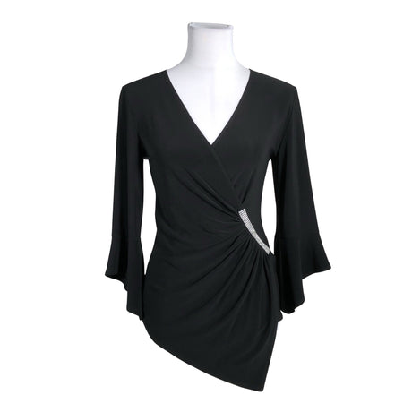 Unisex Joseph Ribkoff - Party shirt, size 38 - Black ()