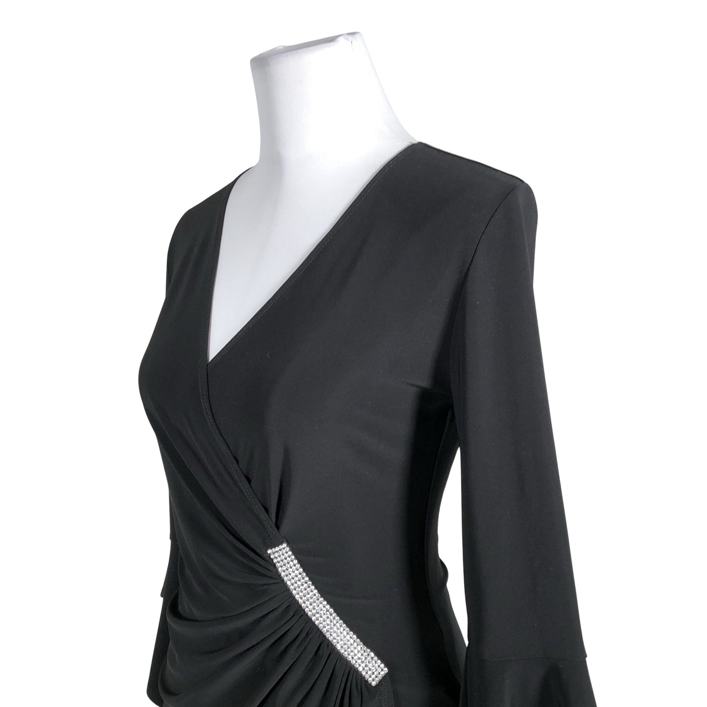 Unisex Joseph Ribkoff - Party shirt, size 38 - Black (2)
