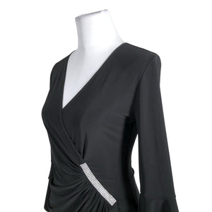Unisex Joseph Ribkoff - Party shirt, size 38 - Black (2)