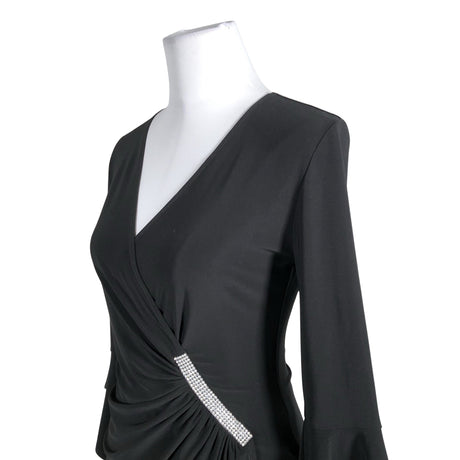 Unisex Joseph Ribkoff - Party shirt, size 38 - Black (2)