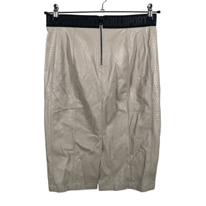 Unisex Marc Cain - Leather skirt, size 38 - Beige (2)