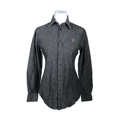 Unisex Polo Ralph Lauren - Collared shirt, size 36 - Gray ()