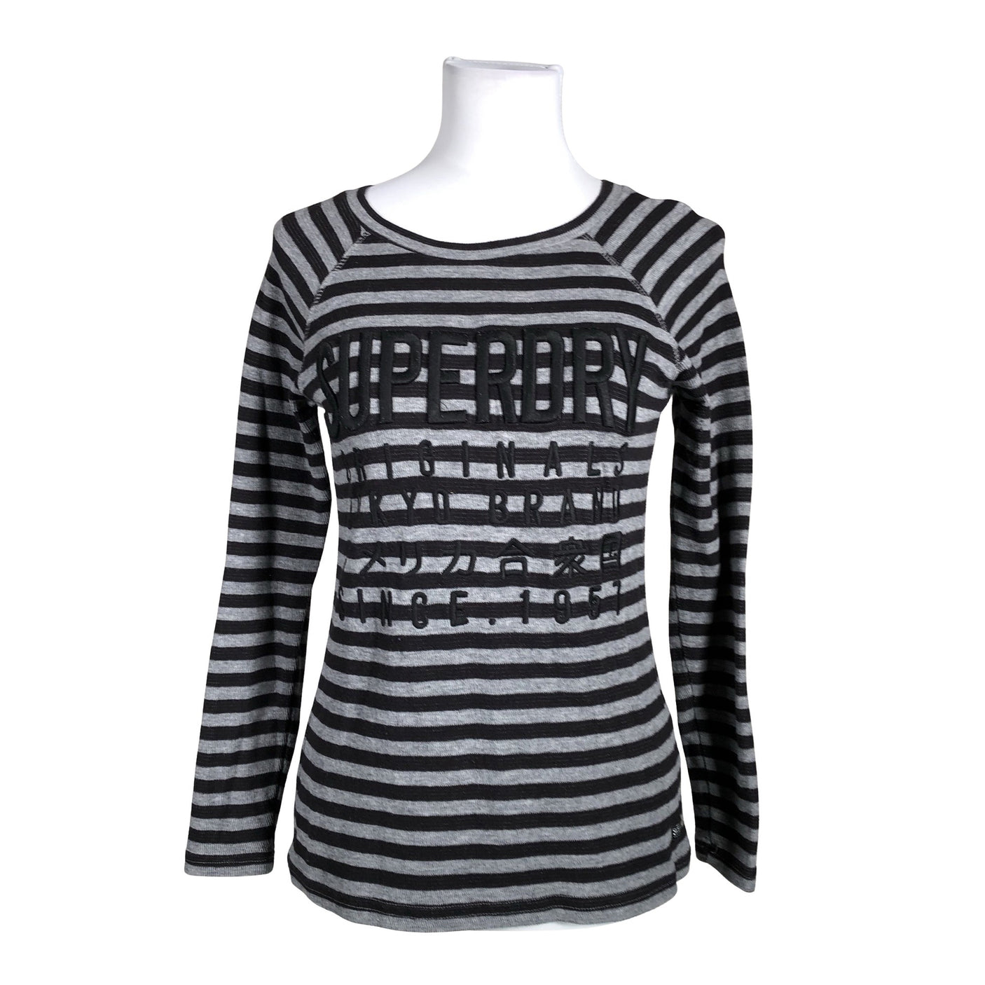 Unisex Superdry - Tricot shirt, size 36 - Gray (1)