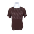 Unisex Nike - Sports shirt, short sleeve, size S - Wine red ()