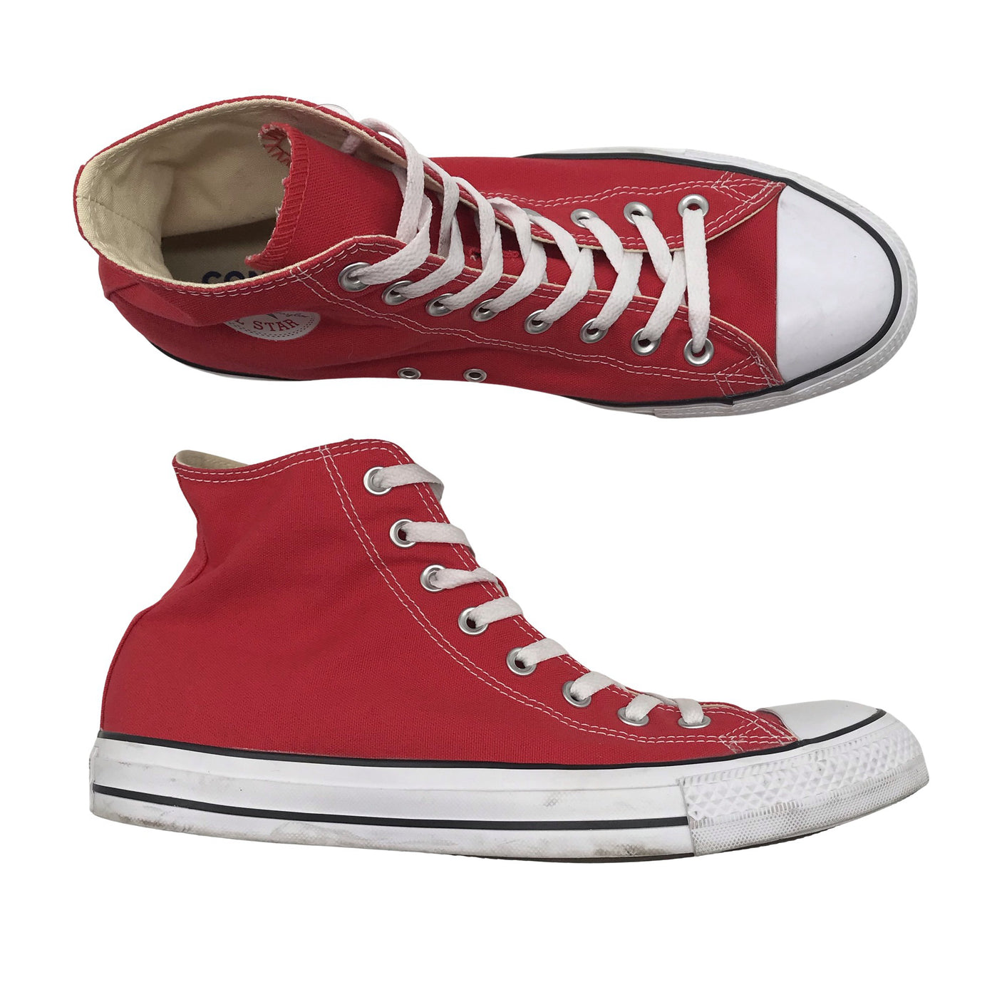 Unisex Converse - Casual sneakers, size 44 - Red (1)