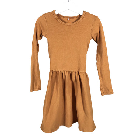 Unisex Metsola - Tricot dress, size 122 - 128 - Orange ()