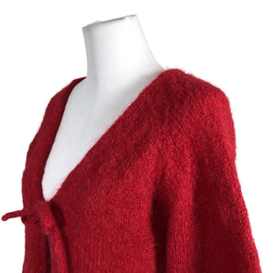 Unisex Handmade - Cardigan, size 40 - Red (2)