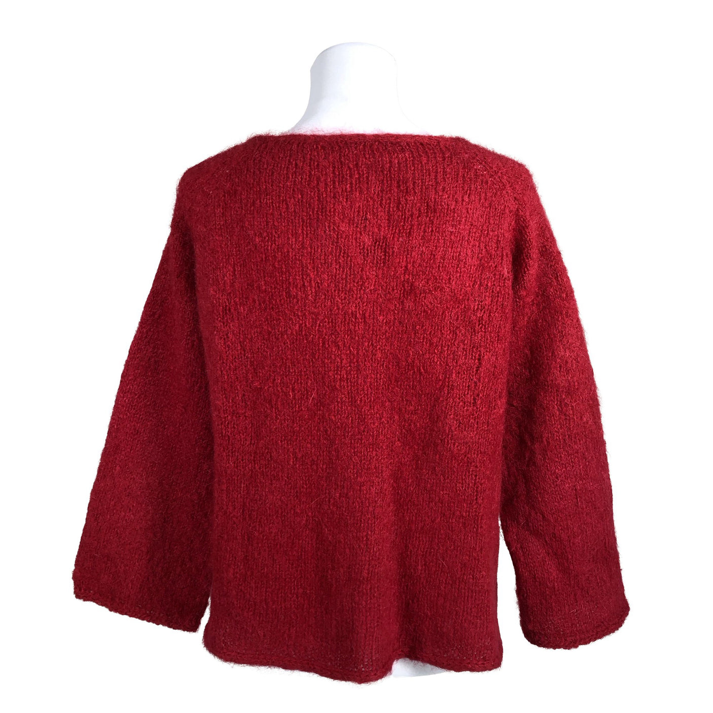 Unisex Handmade - Cardigan, size 40 - Red (3)