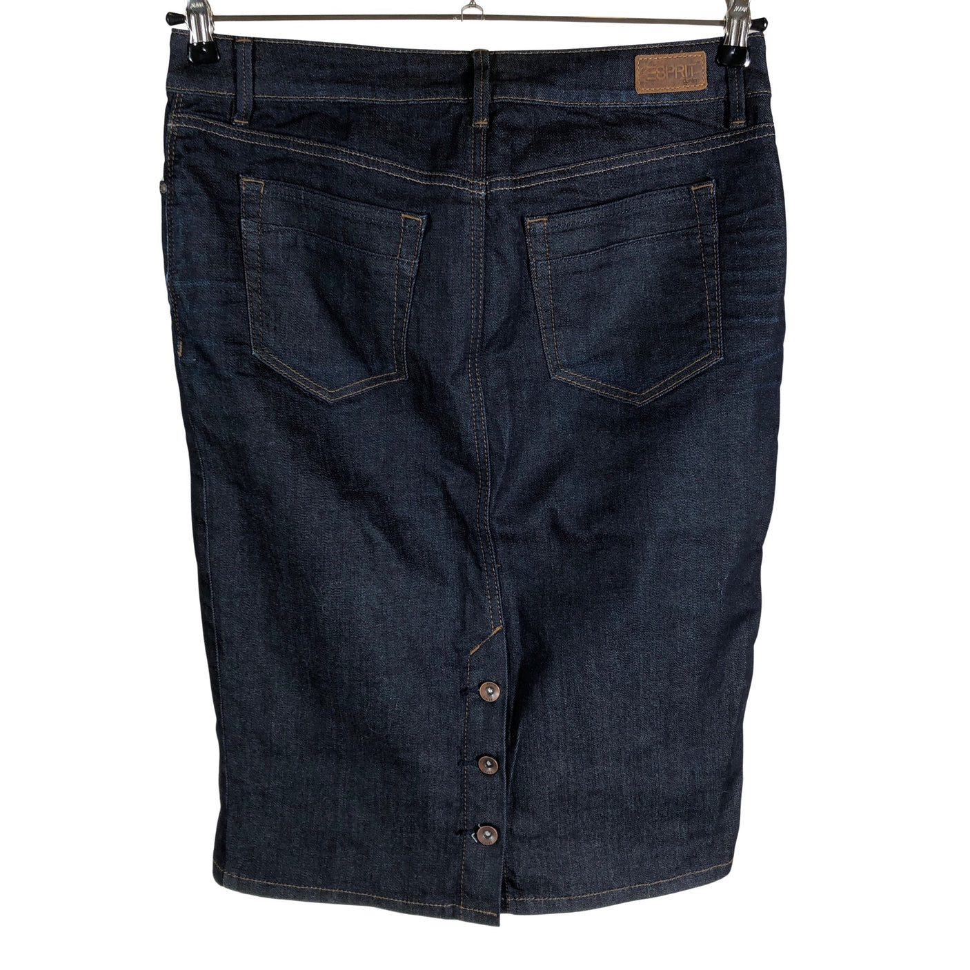 Unisex Esprit - Denim skirt, size W28 - Natural white (2)