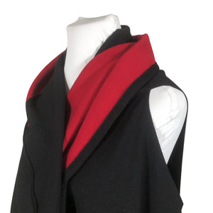 Unisex Holopainen - Poncho, size 42 - Black (2)
