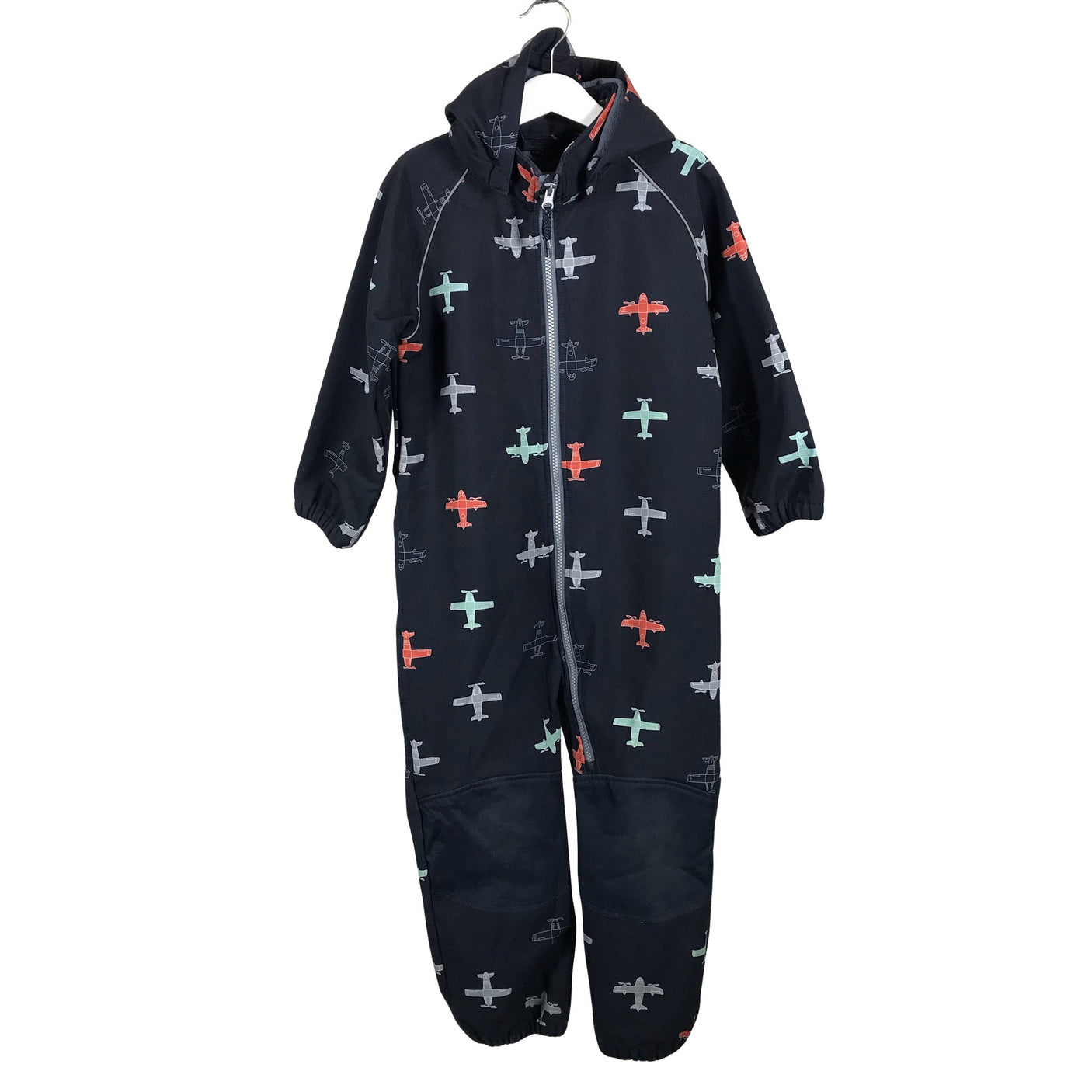 Unisex Name It - Soft shell jumpsuit, size 98 - 104 - Blue (1)