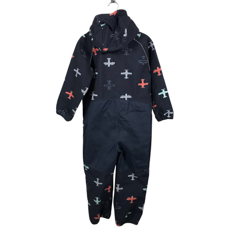 Unisex Name It - Soft shell jumpsuit, size 98 - 104 - Blue (2)