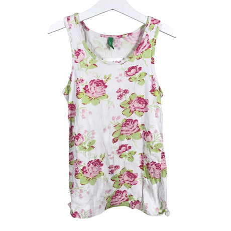 Unisex Benetton - Tricot tunic, size 128 - 134 - White ()