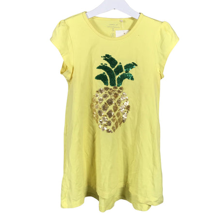 Unisex Name It - Tricot dress, size 128 - 134 - Yellow ()