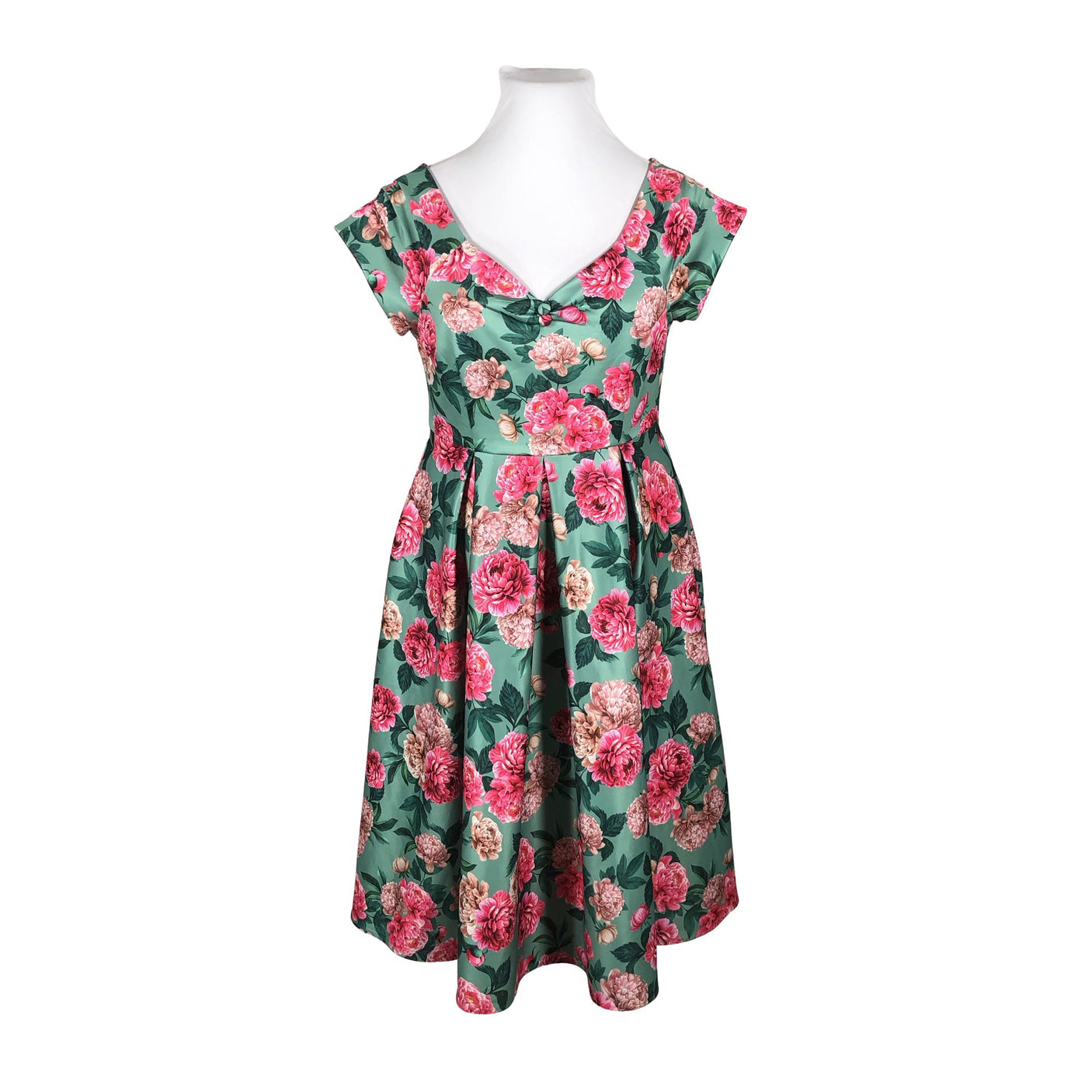 Unisex Dolly & Dotty - Tricot dress, size 42 - Green (1)