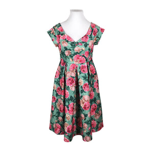 Unisex Dolly & Dotty - Tricot dress, size 42 - Green (1)