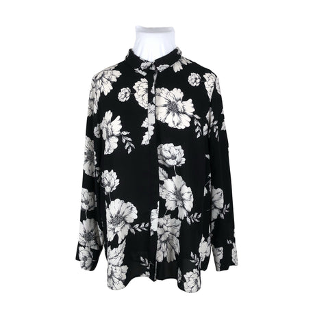 Unisex Dorothy Perkins - Schiffon tunic, size 48 - Black ()