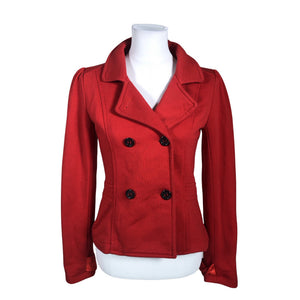 Unisex Blend - Sweat jacket, size 38 - Red (1)