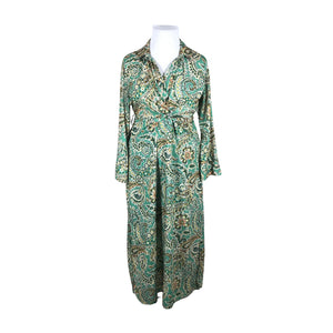 Unisex Susy Mix - Schiffon dress, size 42 - Green (1)