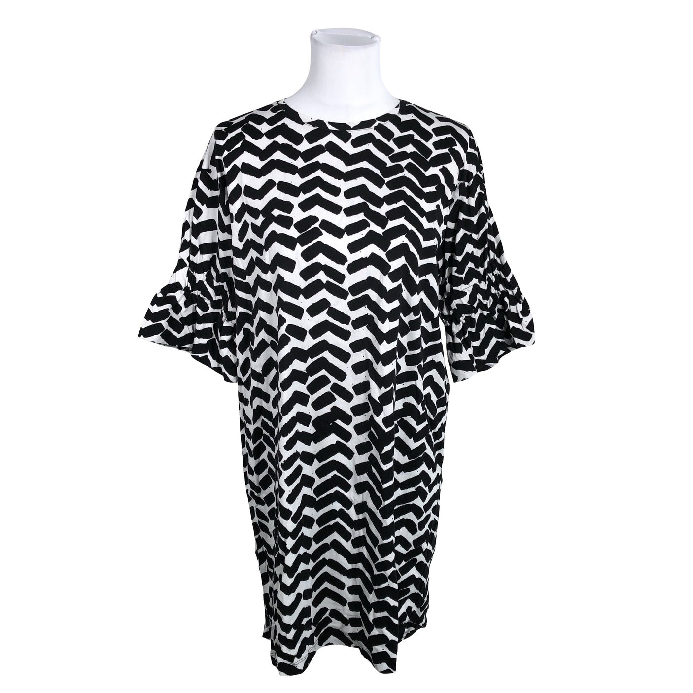 Unisex Marimekko - Tricot tunic, size 38 - Black (1)