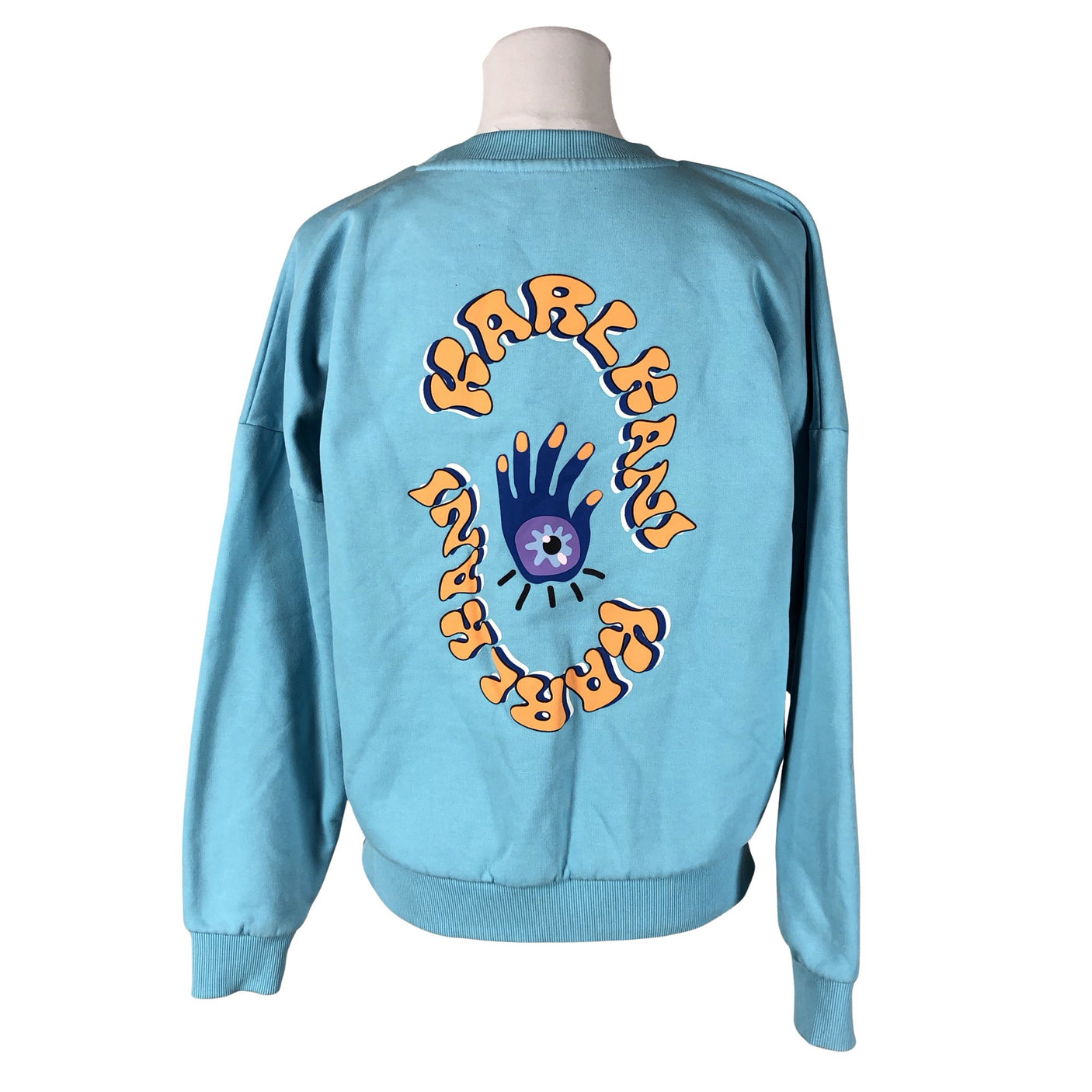 Unisex Karl Kani - Sweatshirt, size 38 - Turquoise (2)